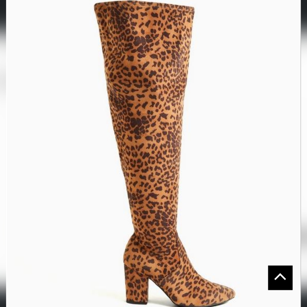 Pointed toe over the knee boot